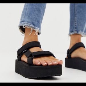 Teva platform sandals